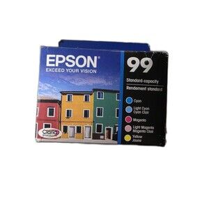 2018 Set Genuine Epson 99 T099 Color Ink T099920 Artisan 700 710 725 800 810 835